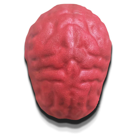 Be the brains of the operation with this blood-tinged black cherry scented BRAINS OF THE OPERATION BATH FIZZER. Unlock a new perspective and indulge in thoughtful, smart and adventurous experiences. Make your bath time the best part of your day with this daring and daringly-scented bath fizzer!