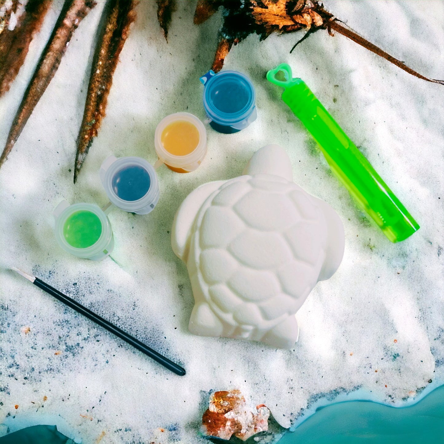 Shelly Turtle Paint-Your-Own Bath Bomb Kit